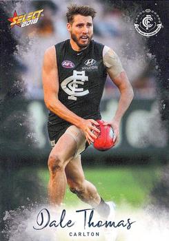 2018 Select Footy Stars #42 Dale Thomas Front